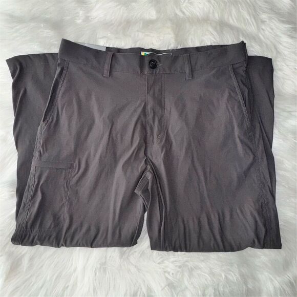 Union Bay UB Tech Men's Gray Chino Pants 32x30 UPF 50 Quick Dry Stretch Preppy - Picture 1 of 16